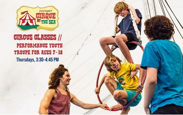 Circus Classes // Performance Youth Troupe for Ages 7–18